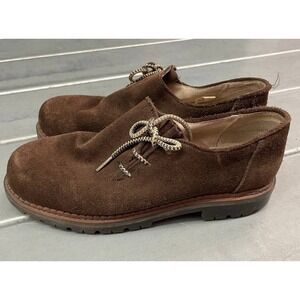 Stockerpoint Suede Leather Haferi Shoes Mens EU 42 US 9 Brown,‎ Rubber Soles